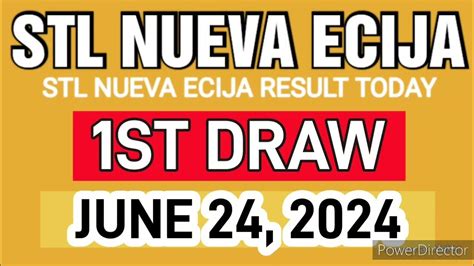 stl result today nueva ecija|STL Nueva Ecija Results June 1 to 30, 2024.